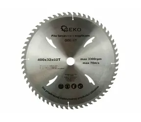GEKO G00161 / Pilový kotouč vidiový / 400 x 32 mm / 60T