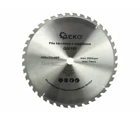 GEKO G00165 / Pilový kotouč vidiový / 450 x 32 mm / 40T