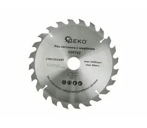 GEKO G00142 / Pilový kotouč / 230 x 32 mm / 24T