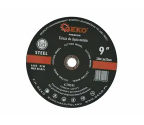 GEKO G78241 / Řezný kotouč na kov / 230 x 1.6 x 22.2 mm