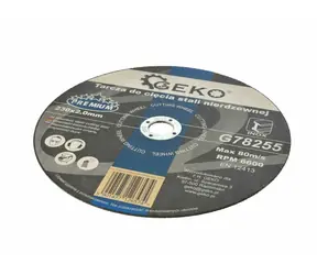 GEKO G78255 / Řezný kotouč na nerezovou ocel / 230 x 2 x 22.2 mm