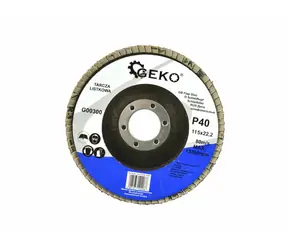 GEKO G00300 / Lamelový kotouč / 115 x 22.2 mm / P40