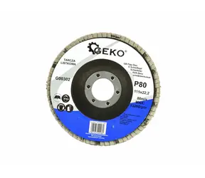 GEKO G00302 / Lamelový kotouč / 115 x 22.2 mm / P80