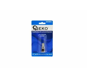 GEKO Pneumatická rychlospojka s vnitřním závitem 1/4" samec 