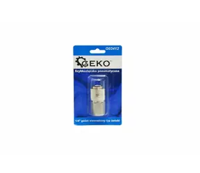 GEKO Pneumatická rychlospojka vnitřní závit 1/4" samice