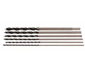 GEKO Sada vrtáků do dřeva 6 ks / 4-12 mm / délka 300mm