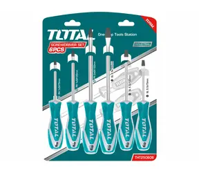 TOTAL-TOOLS industrial Šroubováky sada 6ks / CrV