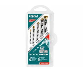 TOTAL-TOOLS Vrtáky do betonu sada 5ks