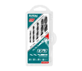 TOTAL-TOOLS Vrtáky do dřeva 5ks