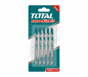 TOTAL-TOOLS TAC51111C / Plátky do přímočaré pily - dřevo 5ks 