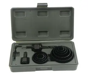 GEKO G30001 Vrtáky vykružovací korunkové do dřeva sada 11ks / 19-64 mm