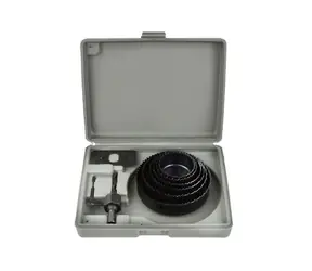 GEKO G30002 Vrtáky vykružovací korunkové do dřeva sada 8ks / 51-102mm