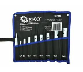 GEKO Klíče trubkové 6-22mm sada 8ks