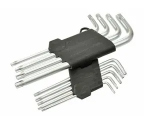 GEKO L-klíče TORX T10-T50 190mm sada 9ks
