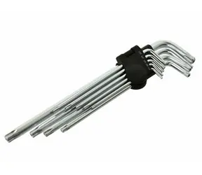 GEKO L-klíče TORX T15-T55 260mm sada 9ks