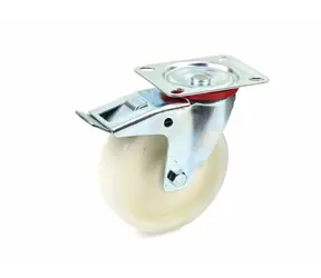 GEKO Náhradní otočné kolečko polypropylenové s brzdou 125mm