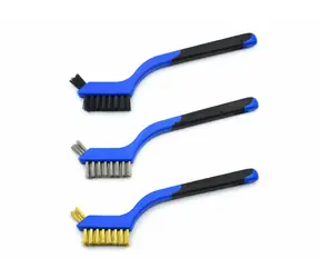 GEKO Sada drátěných kartáčů 180 mm 3ks 