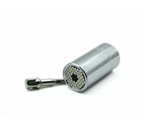 GEKO Univerzální nástrčná hlavice CrV 11-32mm + adaptér 
