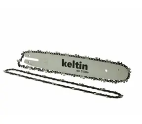 GEKO Vodící lišta pro řetězové pily a 2 řetězy 14" 3/8" 1.3mm 50z 