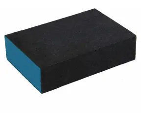 EXTOL-PREMIUM Brusná houba 100x70x25mm - P180 / čtyřstranná / abrazivo-korund 