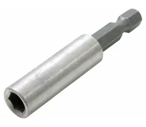 EXTOL-PREMIUM Držák hrotů do vrtačky nerez 1/4"x60mm / CrV