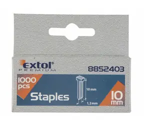 EXTOL-PREMIUM Hřebíky 1000ks - 14mm / 2.0x0.52x1.2mm 
