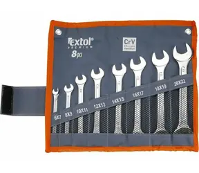EXTOL-PREMIUM Klíče ploché sada 8ks / 6x7 | 8x9 | 10x11 | 12x13 | 14x15 | 16x17
