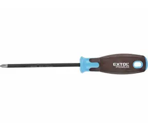 EXTOL-PREMIUM SUPERGRIP Šroubovák křížový PH 2x125mm / CrV 
