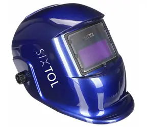 SIXTOL WELDING MASK 3 modrá / Svářecí kukla samostmívací 