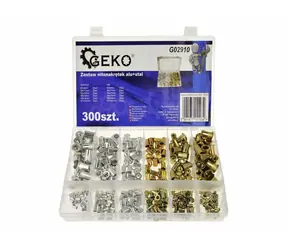 GEKO Hliníková nýtová matice + ocel 300 ks 