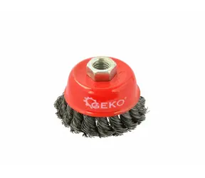 GEKO Kartáč hrnkový copánkový 75mm | M14 