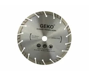 GEKO Kotouč diamantový řezný turbo-segmentový 230x10x22mm 