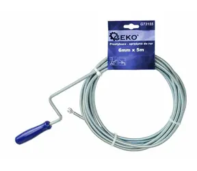 GEKO Pero na protahování odpadů 6 mm x 5 m