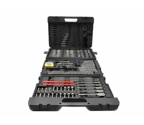 GEKO Sada bitů & vrtáků a příslušenství 217ks 