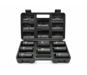 GEKO Sada rázových nástrčných hlavic 3/4" / 17-32mm 