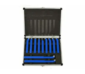 GEKO Soustružnické nože sada 11ks / 12x12mm / uloženo v kufru 