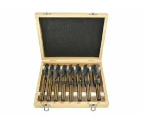 GEKO Vrtáky sada 8ks / dřevo a kov / 14-25.5 mm / HSS 
