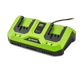 FIELDMANN FDUZ 79110 / 20V Li-Ion duální rychlonabíjecí stanice 