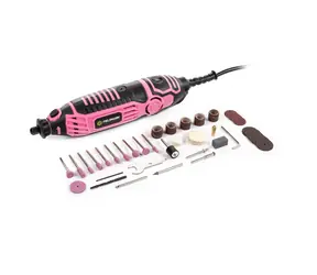 FIELDMANN FDMB 200170-A / Modelářská bruska / 7.2V / 1300 mAh / 5 000 – 25 000 ot/min / 3.2 mm / 70 ks příslušenství 