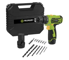 FIELDMANN FDV 10252-A / Aku vrtačka / 12 V / 1300 mAh / 1350 ot./min. / 25 Nm / 10 mm