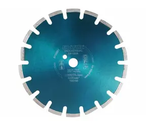 EXTOL-INDUSTRIAL Kotouč diamantový řezný segmentový na ASFALT 400x25.4mm / suché i mokré řezání 