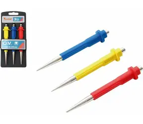 EXTOL-PREMIUM Důlčíky sada 3ks / 0.8-1.5-2.5mm / délka 125mm / CrV 