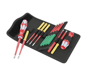 WERA Kraftform Kompakt VDE Stainless 17 extra slim 1 Tool Finder - 17 dílný