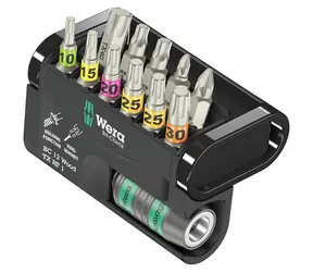 WERA Bit-Check 12 Wood TX HF 1 - 12 dílný