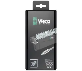 WERA Bit-Check 30 Metal 1 SB - 30 dílný