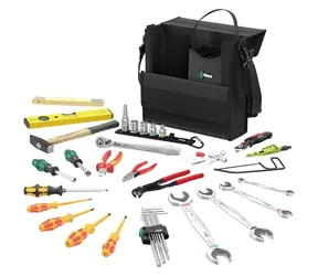 WERA 2go SHK 1 Sada nářadí pro sanitární & topnou a klimatizační techniku / 36 dílný