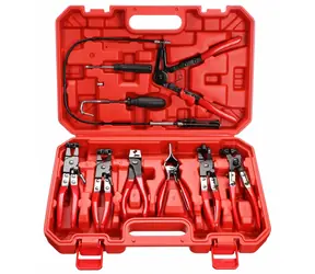 SIXTOL MECHANIC HOSE CLAMP SET 9 / Sada kleští na hadicové spony 