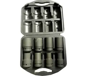 GEKO Sada nástrčných hlavic 1" 8ks / 19-41mm 