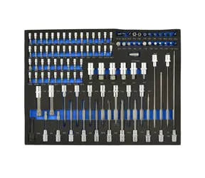 GEKO Vložka do zásuvky - sada nástavců a bitů Torx 102ks 