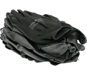 COMPASS TO-74077 Rukavice pracovní PU/PE vel. 9 sada 12 párů 